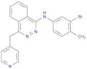 N-(3-Bromo-4-methylphenyl)-4-(4-pyridinylmethyl)-1-phthalazinamine