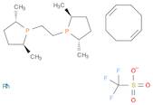 1,2-BIs((2S,5S)-2,5-dimethylphospholano)ethane(cyclooctadiene)rhodium(I) trifluoromethanesulfonate