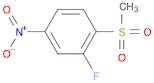 2-FLUORO-1-(METHYLSULFONYL)-4-NITROBENZENE