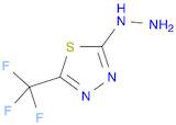 2-hydrazino-5-(trifluoromethyl)-1,3,4-thiadiazole