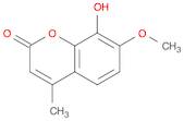 7-Methoxy-8-hydroxy-4-MethylcouMarin