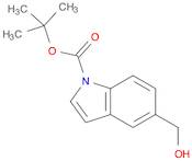 1H-Indole-1-carboxylic acid, 5-(hydroxyMethyl)-, 1,1-diMethylethyl ester