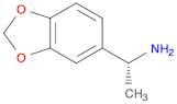1,3-Benzodioxole-5-methanamine, .α.-methyl-, (.α.R)-