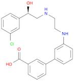 [1,1'-Biphenyl]-3-carboxylicacid,3'-[[2-[[(2R)-2-(3-chlorophenyl)-2-hydroxyethyl]aMino]ethyl]aMino]-