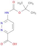 6-(Boc-amino)-3-pyridazinecarboxylic Acid