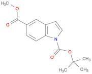 1H-Indole-1,5-dicarboxylic acid, 1-(1,1-diMethylethyl) 5-Methyl ester