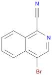 4-BROMO-ISOQUINOLINE-1-CARBONITRILE