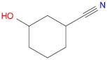 3-Hydroxycyclohexanecarbonitrile