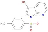 1H-Pyrrolo[2,3-b]pyridine, 3-bromo-1-[(4-methylphenyl)sulfonyl]-