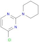 Pyrimidine, 4-chloro-2-(1-piperidinyl)-