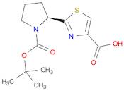 2-[(2S)-1-[(1,1-diMethylethoxy)carbonyl]2-pyrrolidinyl]-4-thiazolecarboxylic acid