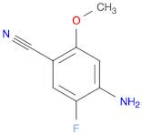 4-AMino-5-fluoro-2-Methoxy-benzonitrile