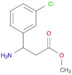 Methyl b-amino-3-chloro-benzenepropanoate HCl