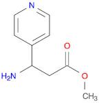 methyl 3-amino-3-(pyridin-4-yl)propanoate