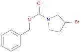 3-BroMo-pyrrolidine-1-carboxylic acid benzyl ester