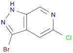 1H-Pyrazolo[3,4-c]pyridine,3-broMo-5-chloro-