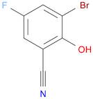 3-bromo-5-fluoro-2-hydroxybenzonitrile