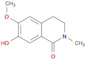1(2H)-Isoquinolinone, 3,4-dihydro-7-hydroxy-6-methoxy-2-methyl-