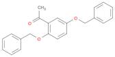 Ethanone, 1-[2,5-bis(phenylmethoxy)phenyl]-