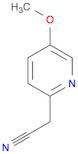 2-Pyridineacetonitrile,5-methoxy-(9CI)