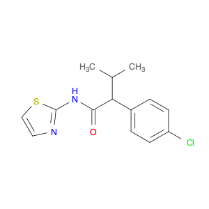 4-Chloro-α-(1-methylethyl)-N-2-thiazolyl-benzeneacetamide