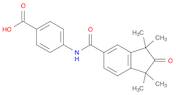 4-[[(2,3-Dihydro-1,1,3,3-tetramethyl-2-oxo-1H-inden-5-yl)carbonyl]amino]-benzoic acid