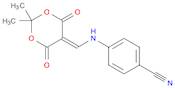 Benzonitrile, 4-[[(2,2-diMethyl-4,6-dioxo-1,3-dioxan-5-ylidene)Methyl]aMino]-