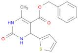 benzyl 6-methyl-2-oxo-4-(2-thienyl)-1,2,3,4-tetrahydropyrimidine-5-carboxylate