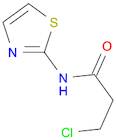 3-chloro-N-1,3-thiazol-2-ylpropanamide