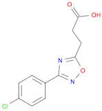 3-[3-(4-CHLOROPHENYL)-1,2,4-OXADIAZOL-5-YL]PROPANOIC ACID