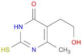 2,3-dihydro-5-(2-hydroxyethyl)-6-methyl-2-thioxo-1H-pyrimidin-4-one