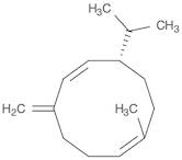 germacreneD,1-methyl-5-methylene-8-(1-methylethyl)-1,6-cyclodecadiene