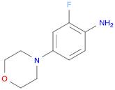 2-FLUORO-4-MORPHOLIN-4-YL-PHENYLAMINE