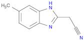 1H-Benzimidazole-2-acetonitrile,5-methyl-(9CI)