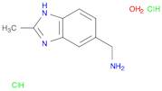(2-Methyl-1H-benzo[d]imidazol-6-yl)methanamine