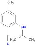 2-isopropylamino-4-methylbenzonitrile