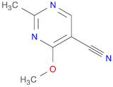 5-Pyrimidinecarbonitrile, 4-methoxy-2-methyl- (7CI,8CI,9CI)