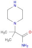 2-methyl-2-(piperazin-1-yl)propanamide