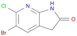 2H-Pyrrolo[2,3-b]pyridin-2-one, 5-broMo-6-chloro-1,3-dihydro-
