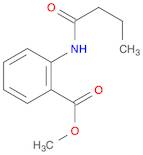 methyl 2-[(1-oxobutyl)amino]benzoate
