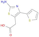 5-Thiazoleacetic acid, 2-amino-4-(2-thienyl)-