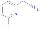 2-Pyridineacetonitrile,6-fluoro-(9CI)