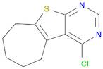 4-CHLORO-6,7,8,9-TETRAHYDRO-5H-CYCLOHEPTA[4,5]THIENO[2,3-D]PYRIMIDINE