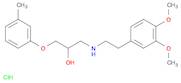 1-((3,4-Dimethoxyphenethyl)amino)-3-(m-tolyloxy)propan-2-ol hydrochloride
