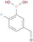 2-Fluoro-5-formylphenylboronic acid