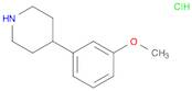 4-(3-METHOXYPHENYL) PIPERIDINE HYDROCHLORIDE