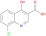 8-CHLORO-4-HYDROXYQUINOLINE-3-CARBOXYLIC ACID