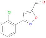 3-(2-CHLORO-PHENYL)-ISOXAZOLE-5-CARBALDEHYDE
