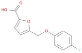 5-(4-FLUORO-PHENOXYMETHYL)-FURAN-2-CARBOXYLIC ACID
