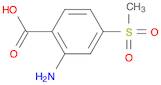 2-AMINO-4-(METHYLSULFONYL)BENZOICACID